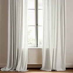 Vorhänge - Leinenvorhang Luana (weiß)