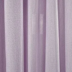 Rideaux - Rideau imitation lin Andrada (violet)