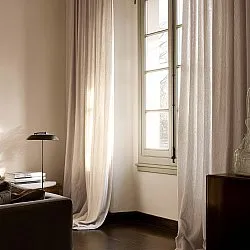 Vorhänge - Leinenvorhang Cosmina (beige)