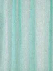 Vorhänge - Leinenvorhang Cosmina (minzgrün)