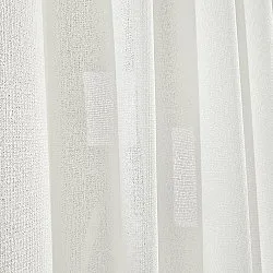 Vorhänge - Leinenvorhang Cosmina (weiß)