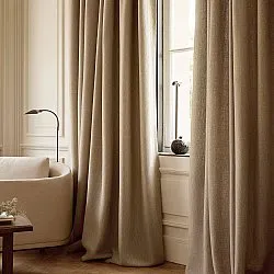 Vorhänge - Leinenvorhang Melania (braun)