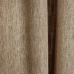 Vorhänge - Leinenvorhang Melania (braun)