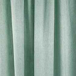 Vorhänge - Leinenvorhang Melania (helltürkis)
