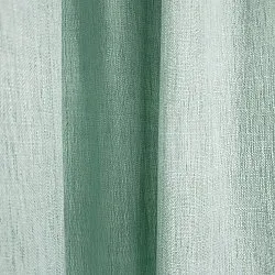 Vorhänge - Leinenvorhang Melania (helltürkis)