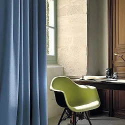 Vorhänge - Leinenvorhang Melania (dunkelblau)