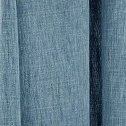 Vorhänge - Leinenvorhang Melania (dunkeltürkis)