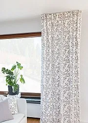 Rideaux - Rideau en coton Katri (gris)