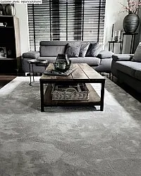 Hochflorteppiche - Aranga Super Soft Fur (grau)