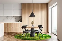 Rund Teppich - Padron (grün)