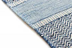 Flickenteppich von Strehög of Sweden - Havtorn (blau)