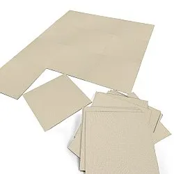 Teppichboden - Almeria Teppichfliesen 24 Stk. (creme)