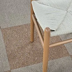 Teppichboden - Almeria Teppichfliesen 24 Stk. (grau)