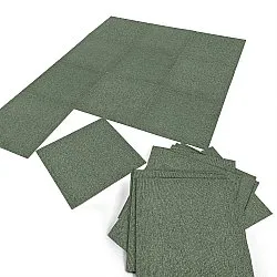 Moquette - Almeria Dalles textiles 24 unités (vert)