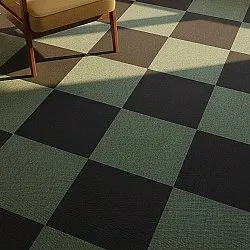 Teppichboden - Almeria Teppichfliesen 24 Stk. (schwarz)