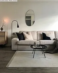 Wilton-Teppich - Art Silk (hellgrau/beige)