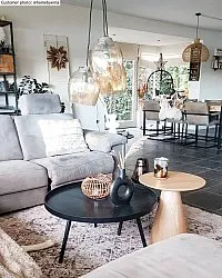 Wilton-Teppich - Douz (schwarz/multi)