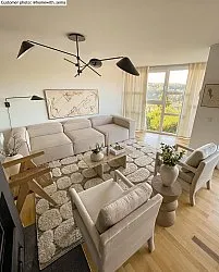 Hochflorteppiche - Fondi (beige)