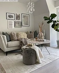 Wilton-Teppich - Art Silk (hellgrau/beige)