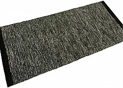 Flickenteppich - Slite (schwarz-weiß)