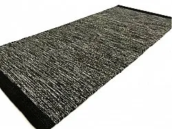 Flickenteppich - Slite (schwarz-weiß)