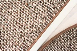 Tapis d’escalier - Bruxelles 28 x 65 cm (marron clair)