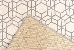 Wollteppich - Emprint (weiß)