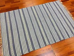 Flickenteppich - Ystad (grau)