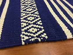 Flickenteppich - Ystad (blau)