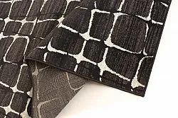 Wilton-Teppich - Florence Cross (schwarz)