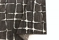 Wilton-Teppich - Florence Cross (grau)