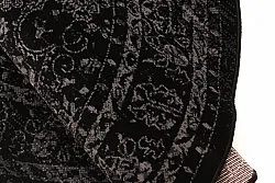 Rund Teppich - Peking Noble (schwarz)