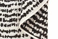 Rund Teppich - Brussels Swirl (schwarz)