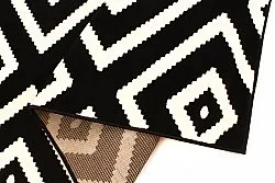 Wilton-Teppich - Florence Preston (schwarz)