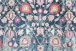 Wilton-Teppich - Bouhjar (blau/rosa/multi)