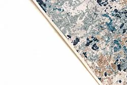 Rund Teppich - Hiboun (blau)