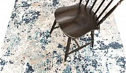 Wilton-Teppich - Hiboun (blau)