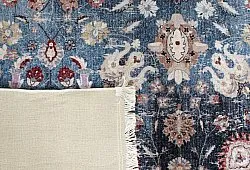 Tapis Wilton - Bouhjar (bleu foncé/multicolore)