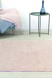 Bamboo silk Teppich - Faliraki (hellrosa)