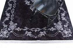 Wilton-Teppich - Nefta (schwarz)