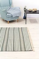 Flickenteppich - Ystad (grau)