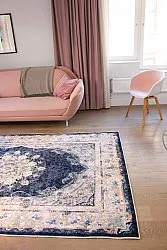 Wilton-Teppich - Asara (blau)