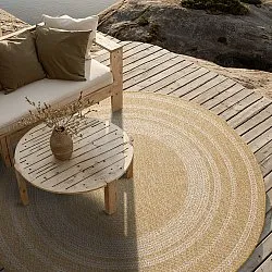 Tapis rond - Indoor/Outdoor Angus (nature)
