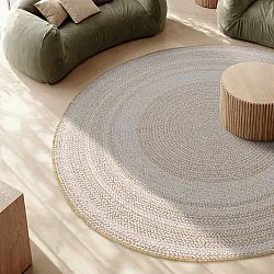 Tapis rond - Indoor/Outdoor Angus (nature)
