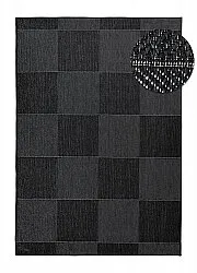 Teppich für innen und außen - utomhusmatta - Ava (schwarz)