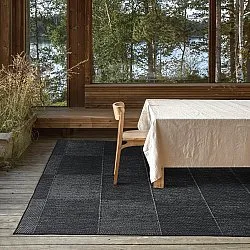 Teppich für innen und außen - utomhusmatta - Ava (schwarz)
