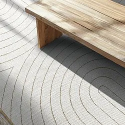 Teppich für innen und außen - utomhusmatta - Hayden (natur)