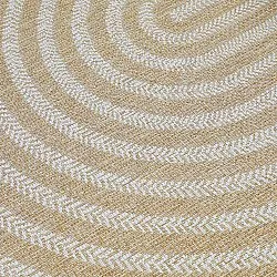 Ovaler Teppich - Indoor/outdoor Leander (natur)