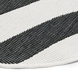 Teppich für innen und außen - utomhusmatta - Remina (schwarz/weiß)