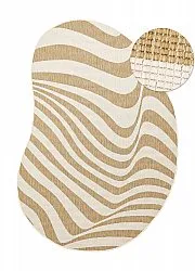 Tapis Intérieurs/Extérieurs - utomhusmatta - Remina (nature/blanc)